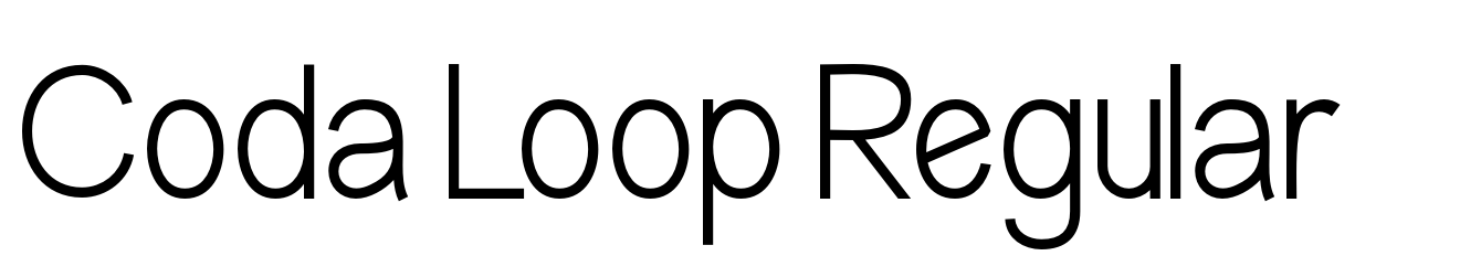 Coda Loop Regular